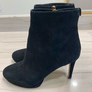 Michael Kors Sammy 100% Suede Ankle Boots